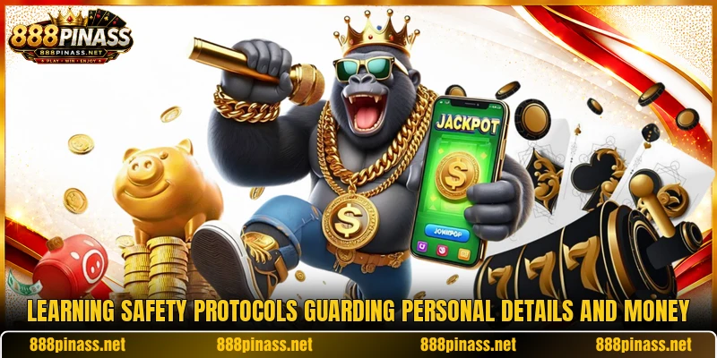 Learning safety protocols guarding personal details and money