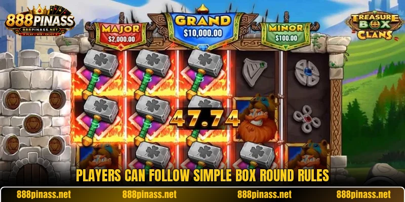 Players can follow simple box round rules