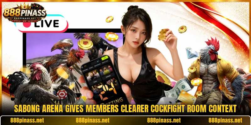 Sabong Arena gives members clearer cockfight room context