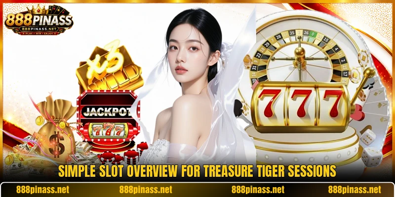 Simple slot overview for Treasure Tiger sessions