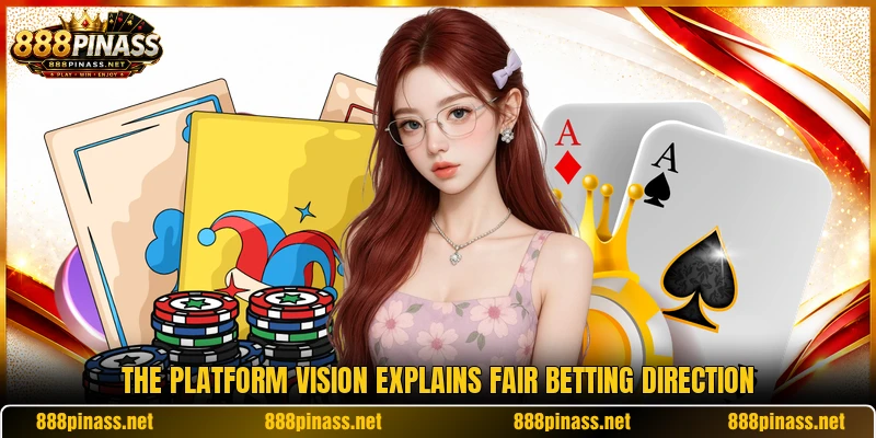 The platform vision explains fair betting direction