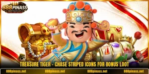 Treasure Tiger - Chase Striped Icons For Bonus Loot