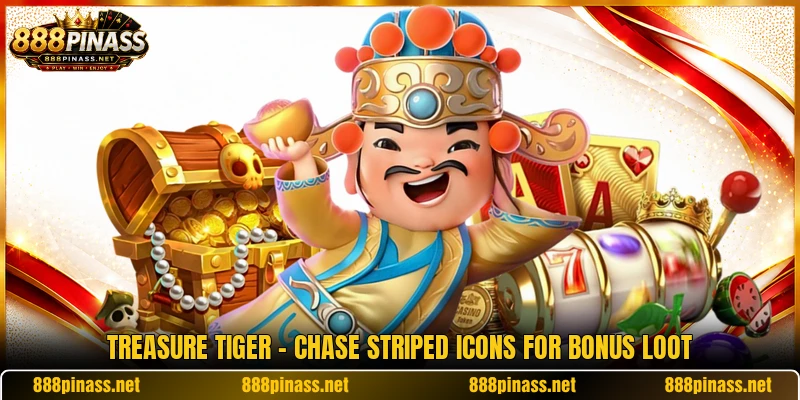 Treasure Tiger - Chase Striped Icons For Bonus Loot